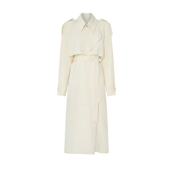 Arcadia Trench in Cream