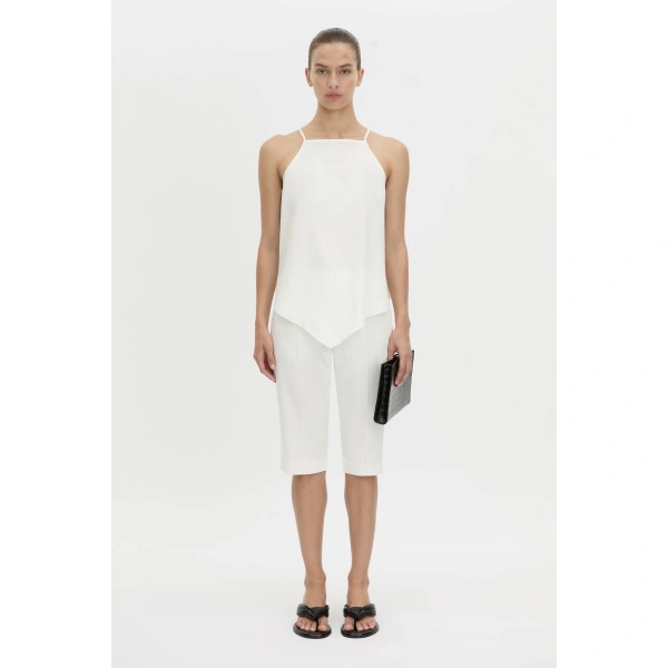 Camilla and Marc Arlowe Capri Pant in Soft White, view 4 | Tailored pants | Coveti