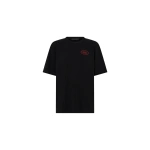 Camilla and Marc Azzurra Patch Tee in Black | T-shirts | Coveti