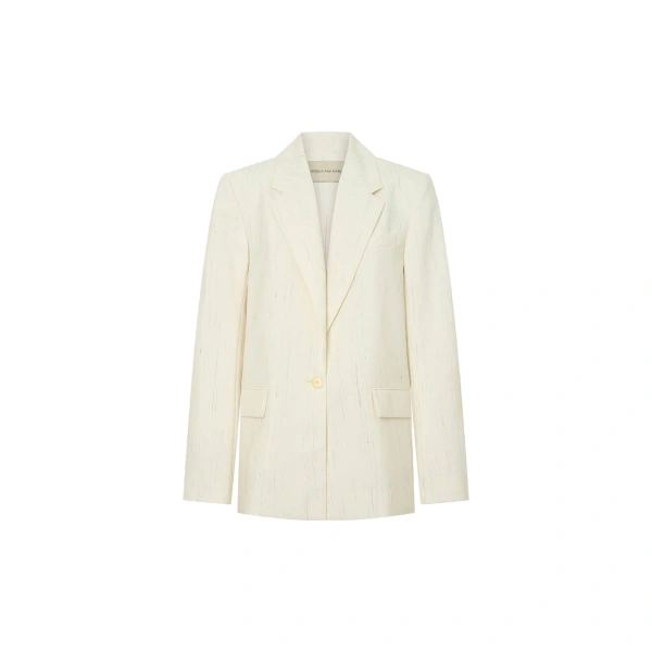 Casey Blazer in Cream Stripe