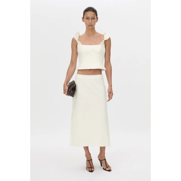 Camilla and Marc Cicero Top in Cream, view 2 | Sleeveless | Coveti