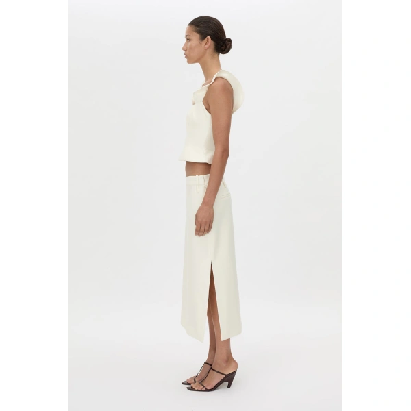 Camilla and Marc Cicero Top in Cream, view 6 | Sleeveless | Coveti