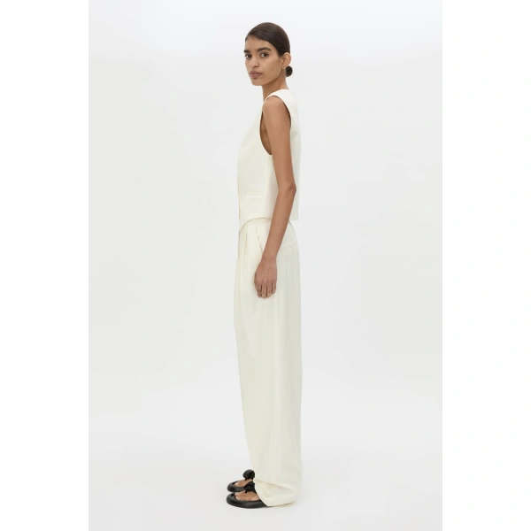 Camilla and Marc Cicero Vest in Cream, view 5 | Vests | Coveti