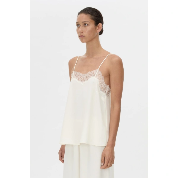Camilla and Marc Dana Cami in Cream, view 3 | Camisoles | Coveti