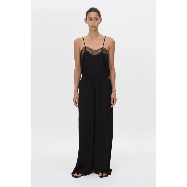 Camilla and Marc Dana Pant in Black, view 2 | Wide leg pants | Coveti