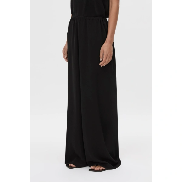 Camilla and Marc Dana Pant in Black, view 3 | Wide leg pants | Coveti