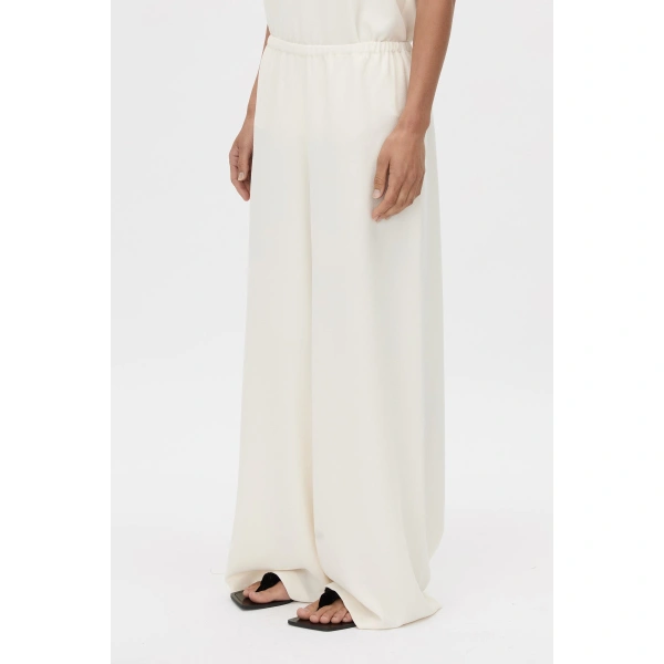 Camilla and Marc Dana Pant in Cream, view 3 | Wide leg pants | Coveti