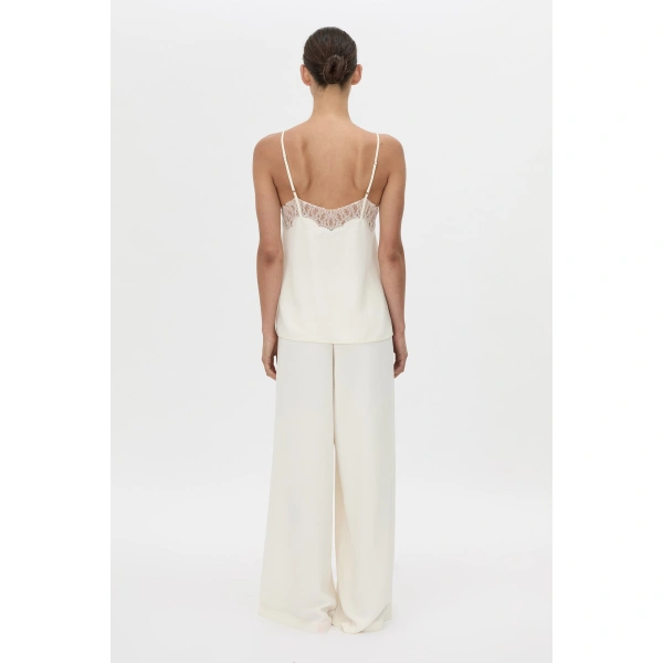 Camilla and Marc Dana Pant in Cream, view 6 | Wide leg pants | Coveti