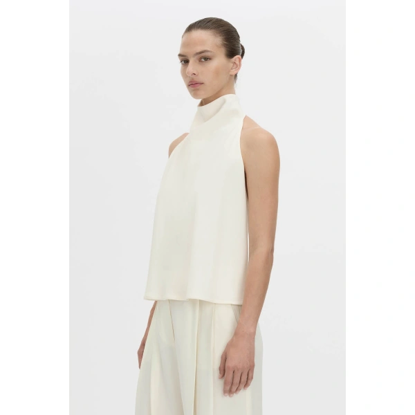 Camilla and Marc Dana Top in Cream, view 3 | Sleeveless | Coveti