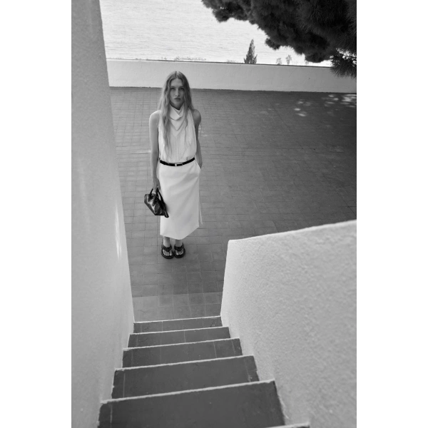 Camilla and Marc Dana Top in Cream, view 4 | Sleeveless | Coveti