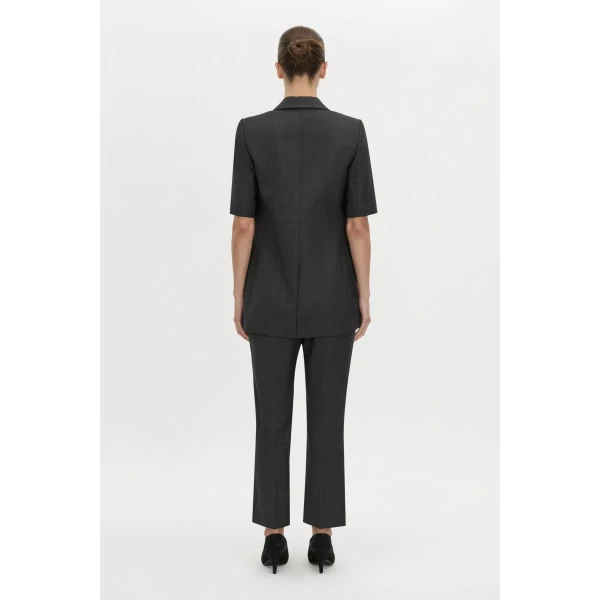 Camilla and Marc Emika Blazer in Charcoal, view 6 | Blazers | Coveti