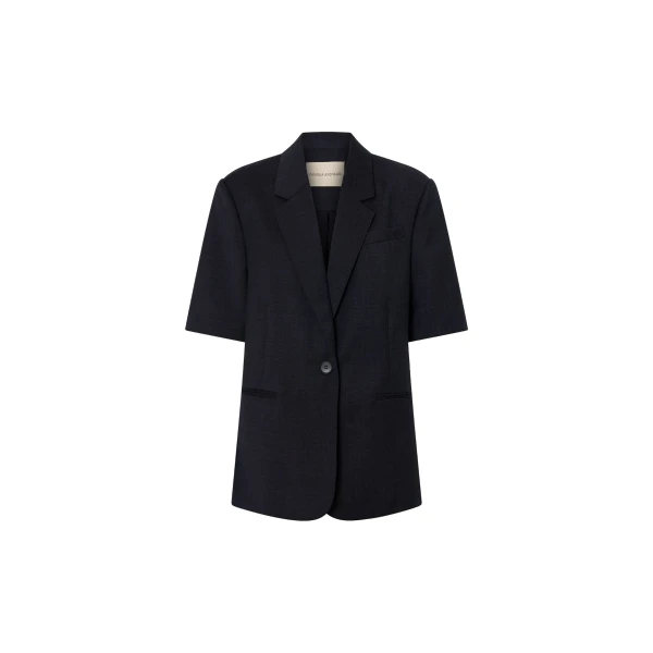 Emika Blazer in Charcoal