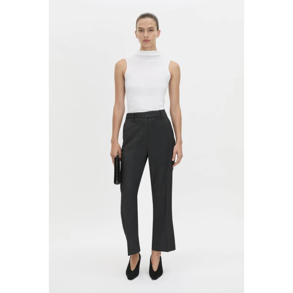 Camilla and Marc Emika Pant in Charcoal, view 2 | Tailored pants | Coveti