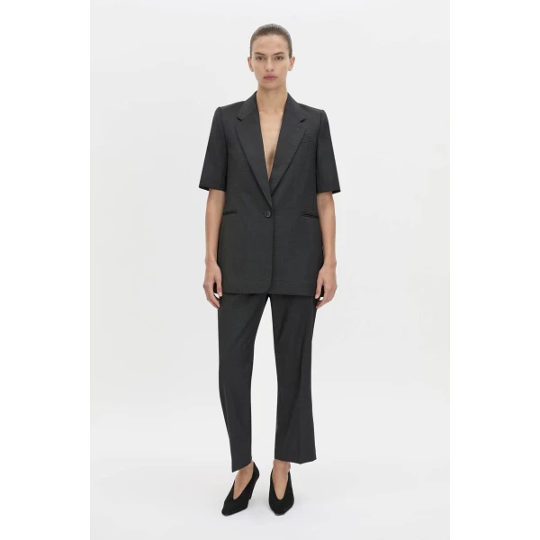 Camilla and Marc Emika Pant in Charcoal, view 4 | Tailored pants | Coveti