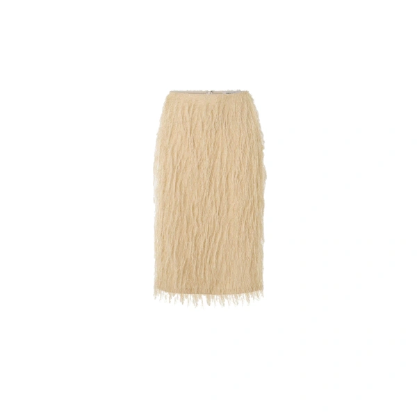 Evia Skirt in Golden Beige