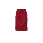 Camilla and Marc Evia Skirt in Lipstick Red | Midi Skirts | Coveti