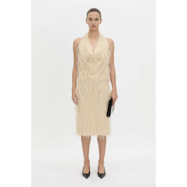 Camilla and Marc Evia Top in Golden Beige, view 5 | Sleeveless | Coveti