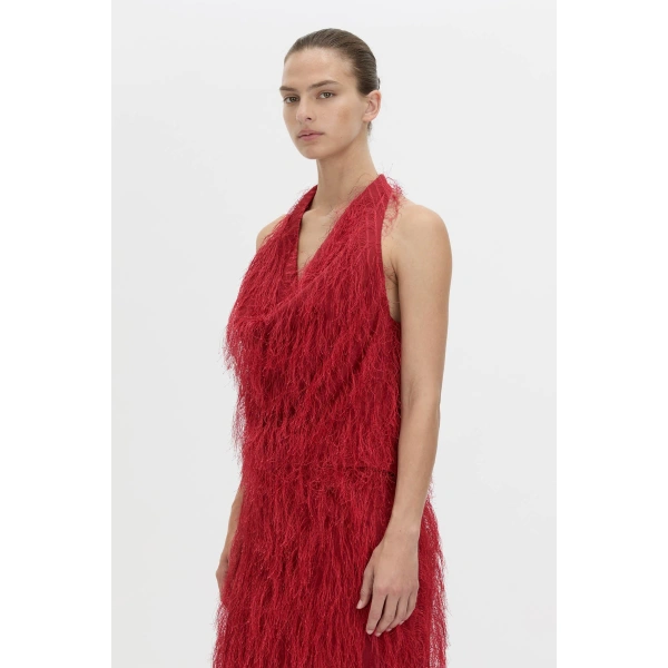 Camilla and Marc Evia Top in Lipstick Red, view 3 | Sleeveless | Coveti