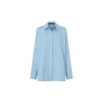 Camilla and Marc Jenie Stripe Shirt in Baby Blue Stripe | Shirts | Coveti