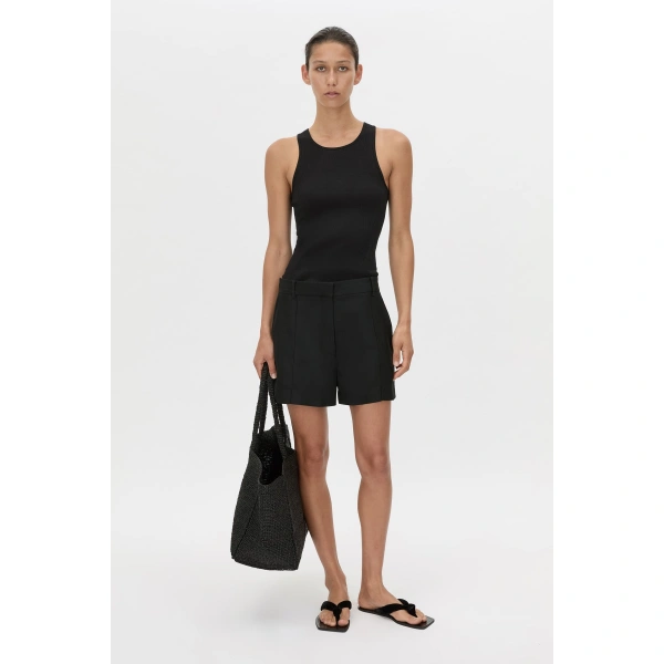 Camilla and Marc Lawrence Short in Black, view 2 | Shorts | Coveti