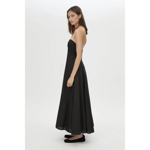 Camilla and Marc Lira Midi Dress in Black, view 4 | Midi Dresses | Coveti