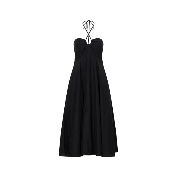 Lira Midi Dress in Black