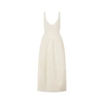 Camilla and Marc Mala Midi Dress in Cream | Midi Dresses | Coveti
