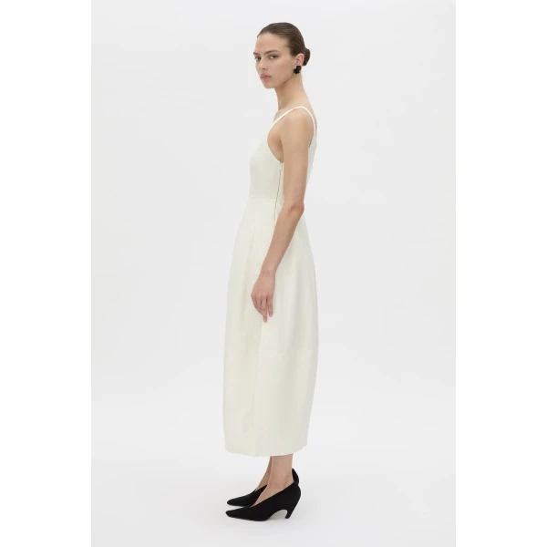 Camilla and Marc Mala Midi Dress in Cream, view 5 | Midi Dresses | Coveti