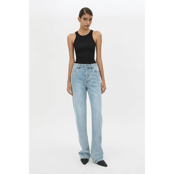 Camilla and Marc Manuela Denim Jean in Light Vintage Blue, view 2 | Denim | Coveti