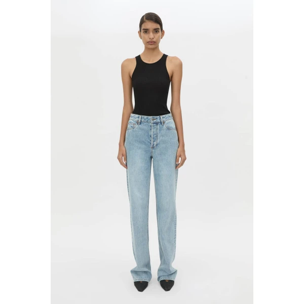 Camilla and Marc Manuela Denim Jean in Light Vintage Blue, view 4 | Denim | Coveti