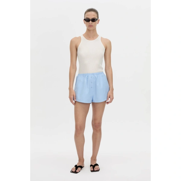 Camilla and Marc Milo Short in Baby Blue, view 2 | Shorts | Coveti