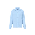 Camilla and Marc Milo Tie Back Shirt in Baby Blue | Shirts | Coveti