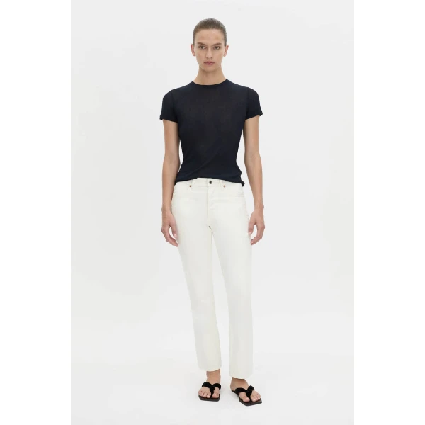 Camilla and Marc Myles Denim Jean in Salt, view 2 | Denim | Coveti