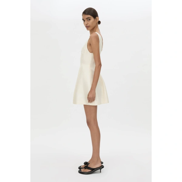 Camilla and Marc Naxos Dress in Cream, view 5 | Mini Dresses | Coveti