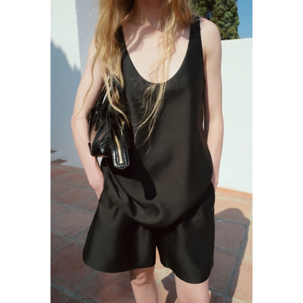 Camilla and Marc Naxos Short in Black, view 4 | Shorts | Coveti