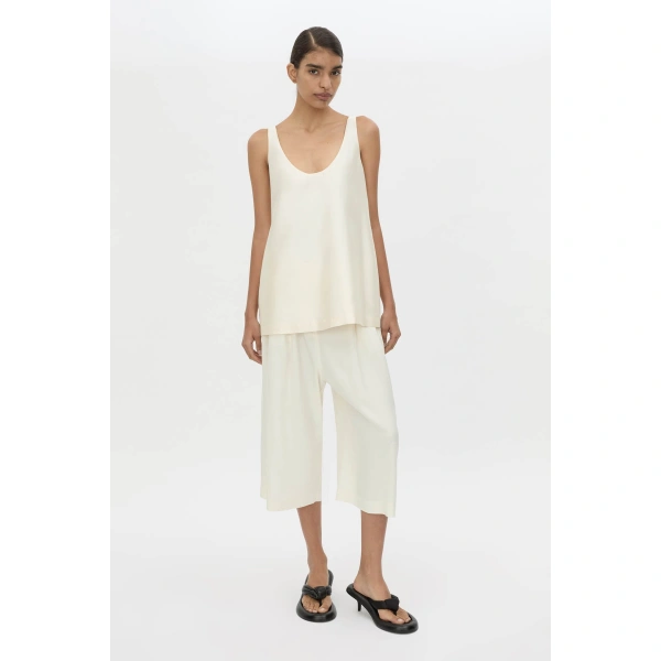 Camilla and Marc Naxos Top in Cream, view 2 | Tops | Coveti