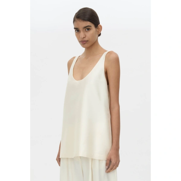 Camilla and Marc Naxos Top in Cream, view 3 | Tops | Coveti