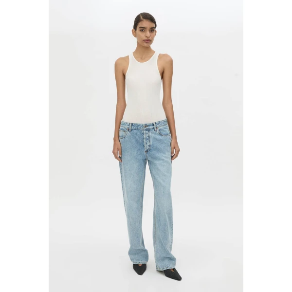 Camilla and Marc Noa Denim Jean in Light Vintage Blue, view 2 | Denim | Coveti