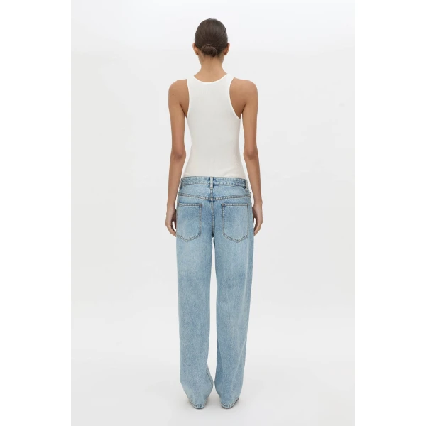 Camilla and Marc Noa Denim Jean in Light Vintage Blue, view 6 | Denim | Coveti