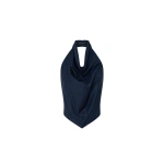 Camilla and Marc Onesto Cowl Neck Backless Top in Navy | Sleeveless | Coveti