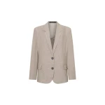 Camilla and Marc Phostre Linen Relaxed Blazer in Sand | Blazers | Coveti