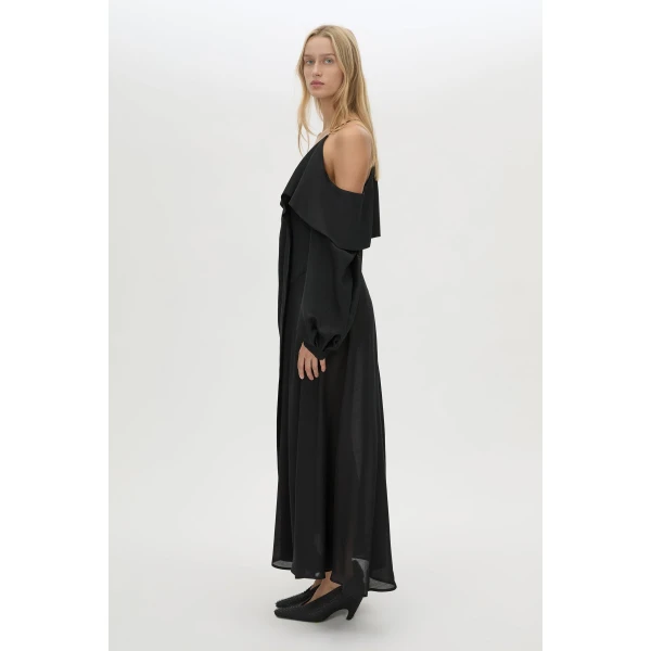 Camilla and Marc Rene Maxi Dress in Black, view 4 | Maxi Dresses | Coveti
