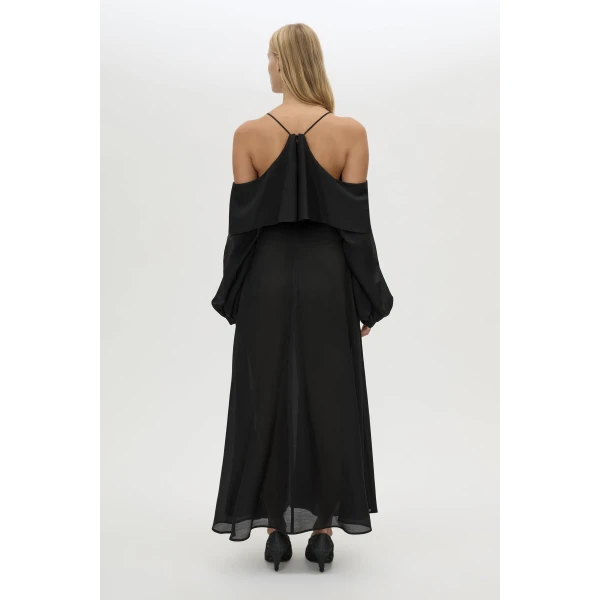 Camilla and Marc Rene Maxi Dress in Black, view 5 | Maxi Dresses | Coveti