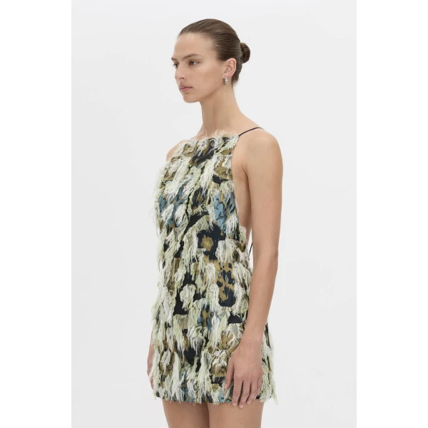 Camilla and Marc Reni Dress in Navy Multi, view 3 | Mini Dresses | Coveti