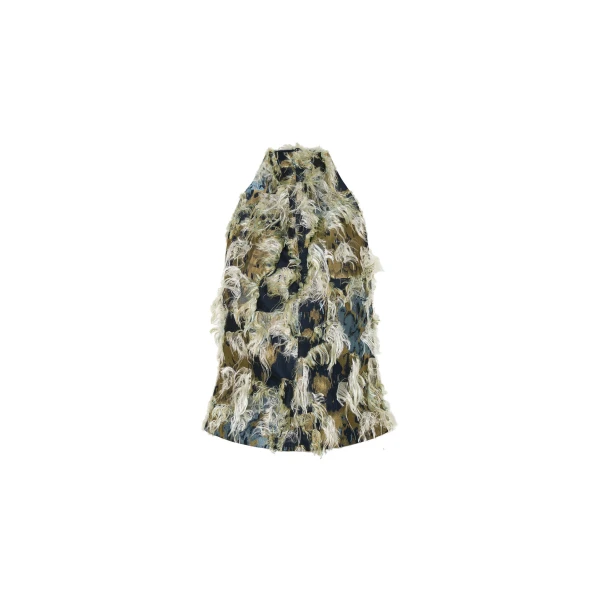 Reni Top in Navy Multi