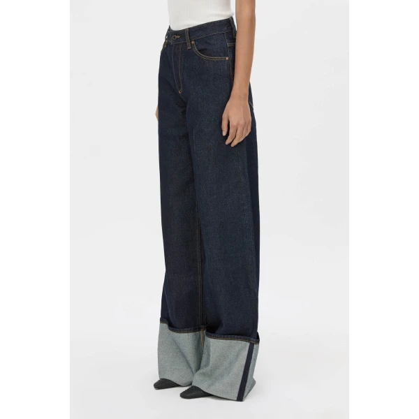 Camilla and Marc Riley Denim Jean in Indigo, view 3 | Denim | Coveti