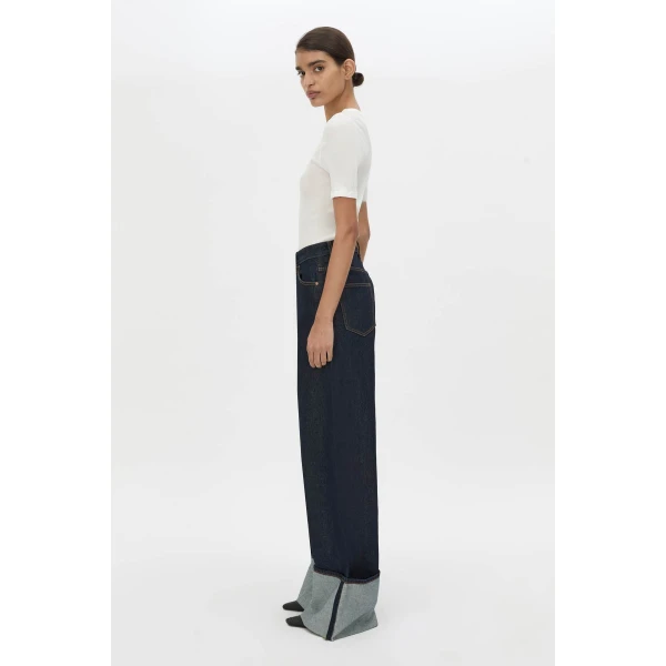 Camilla and Marc Riley Denim Jean in Indigo, view 5 | Denim | Coveti