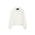 Camilla and Marc River Funnel Neck Jacket in Soft White | Jackets | Coveti