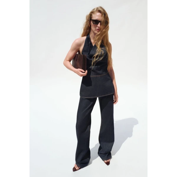 Camilla and Marc Rune Denim Jean in Indigo, view 4 | Denim | Coveti