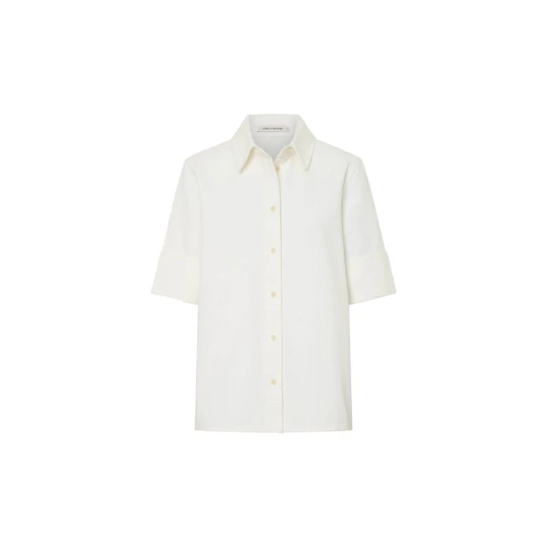 Santos Denim Shirt in Salt